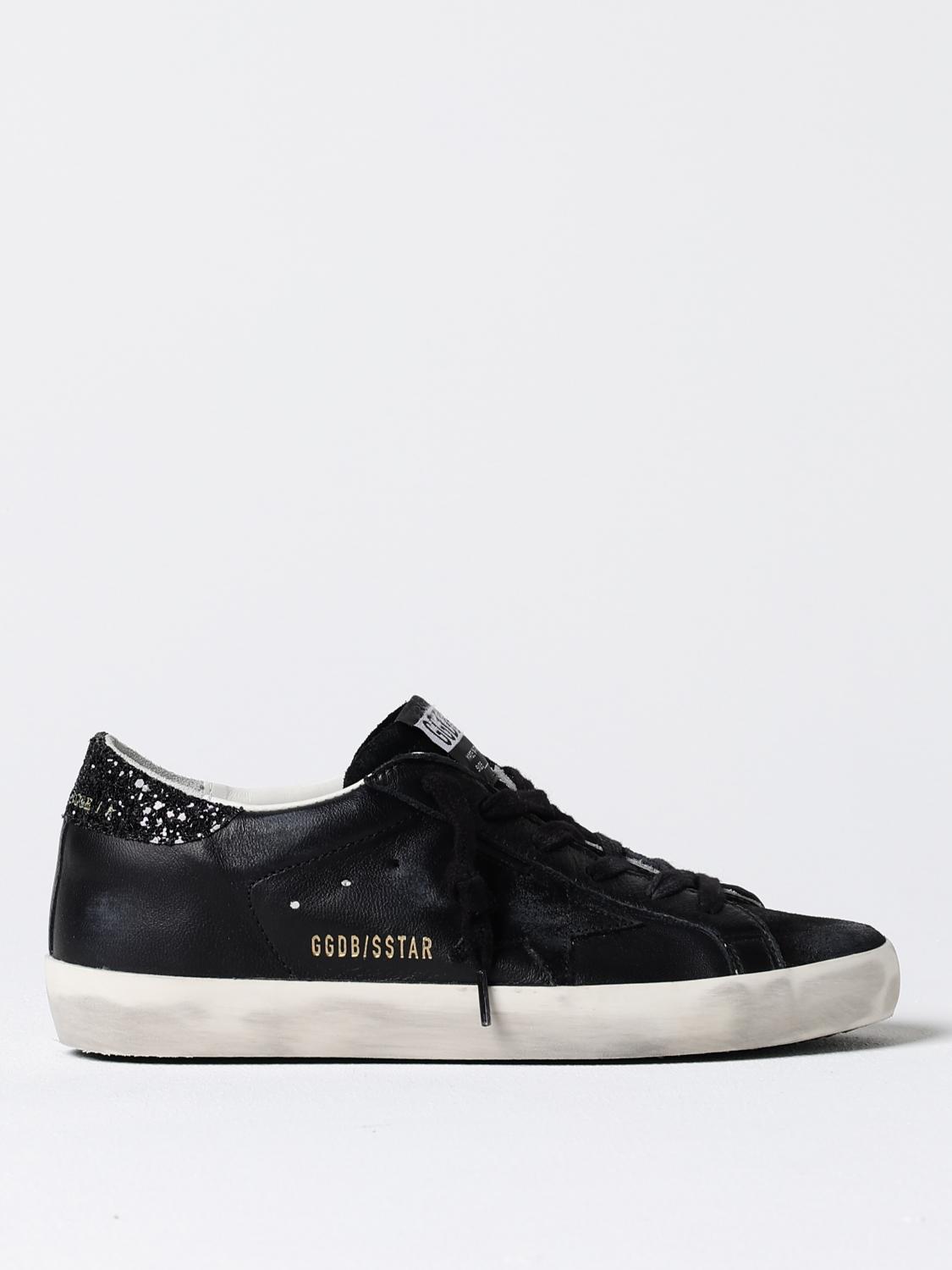 Shop Golden Goose Sneakers  Woman Color Black In Schwarz