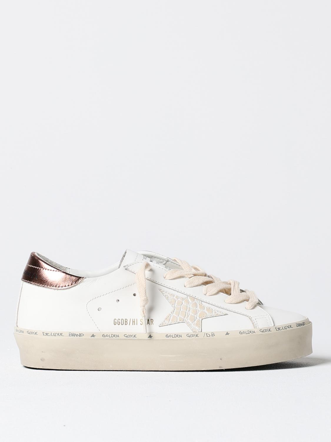 Shop Golden Goose Sneakers  Woman Color White In Weiss