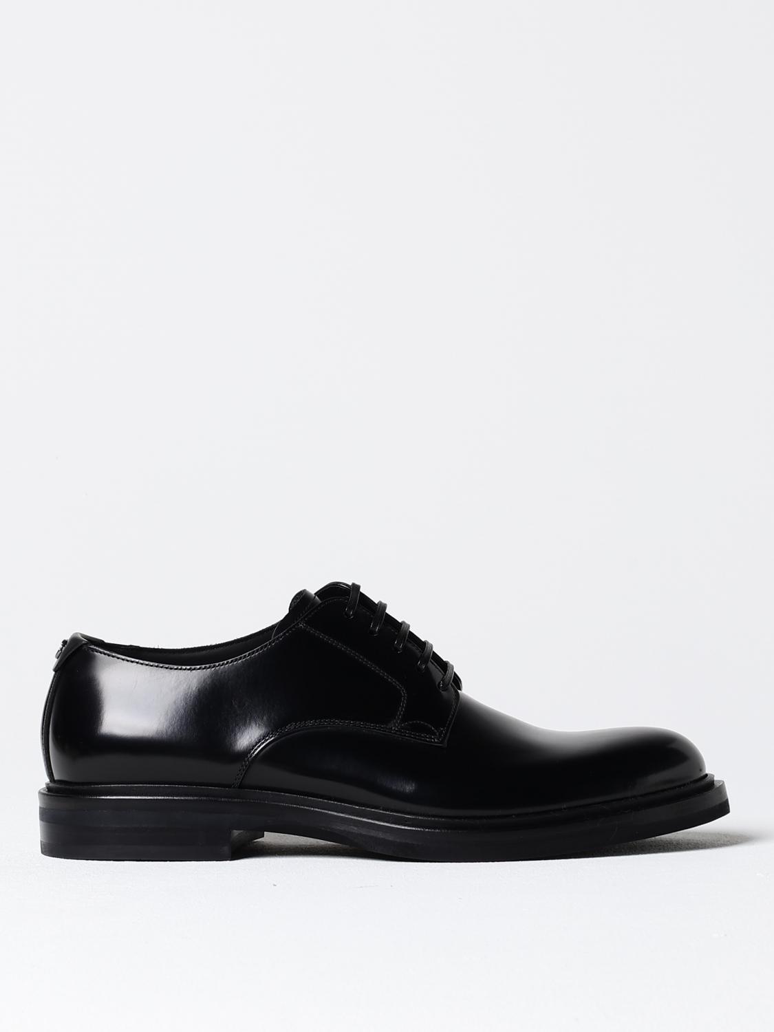 Shop Dolce & Gabbana Brogue Shoes  Men Color Black In Schwarz