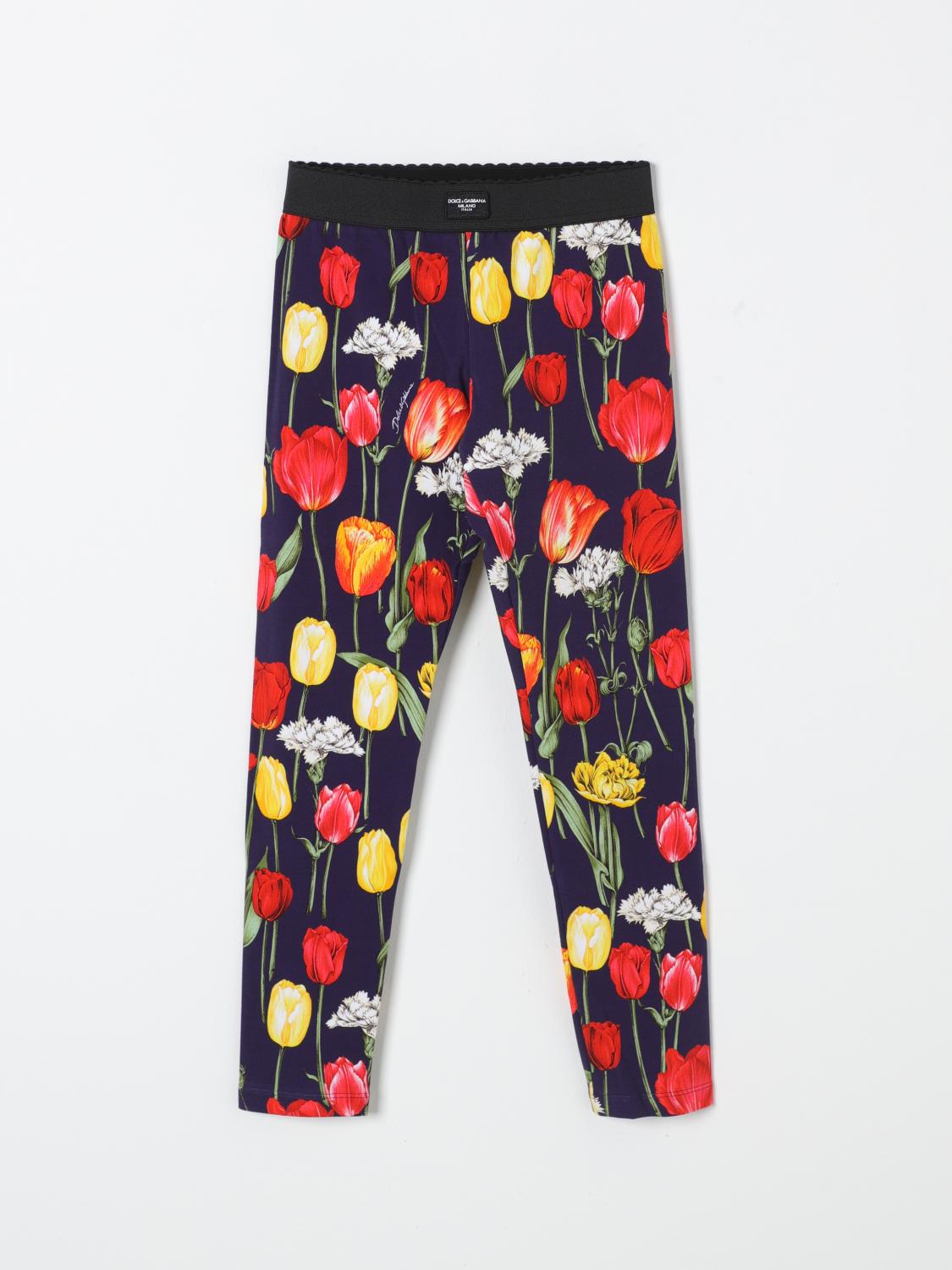 DOLCE & GABBANA PANTS DOLCE & GABBANA KIDS COLOR MULTICOLOR F88405005