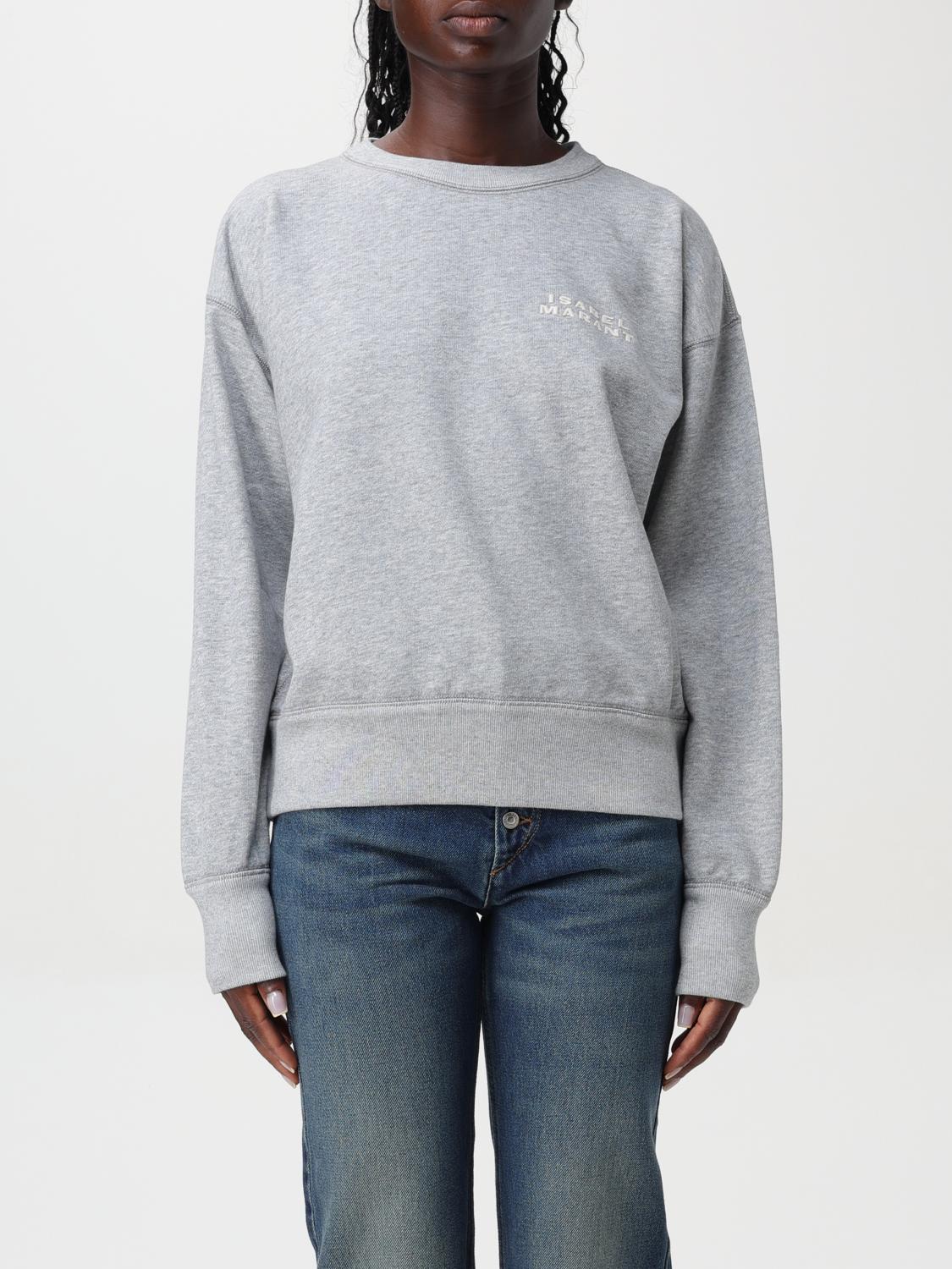 Shop Isabel Marant Sweatshirt  Woman Color Grey In Grau