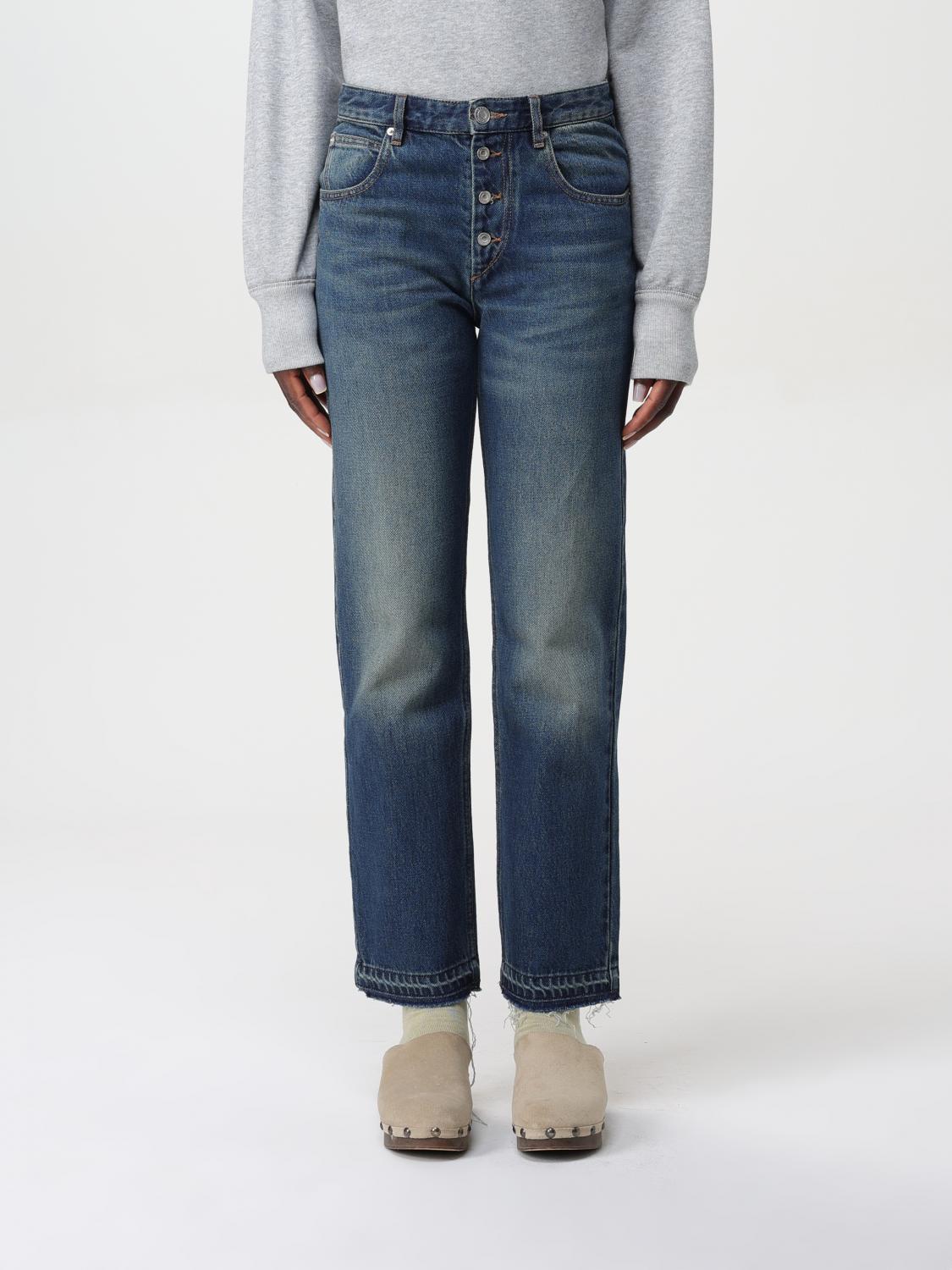 Shop Isabel Marant Jeans  Woman Color Blue In Blau