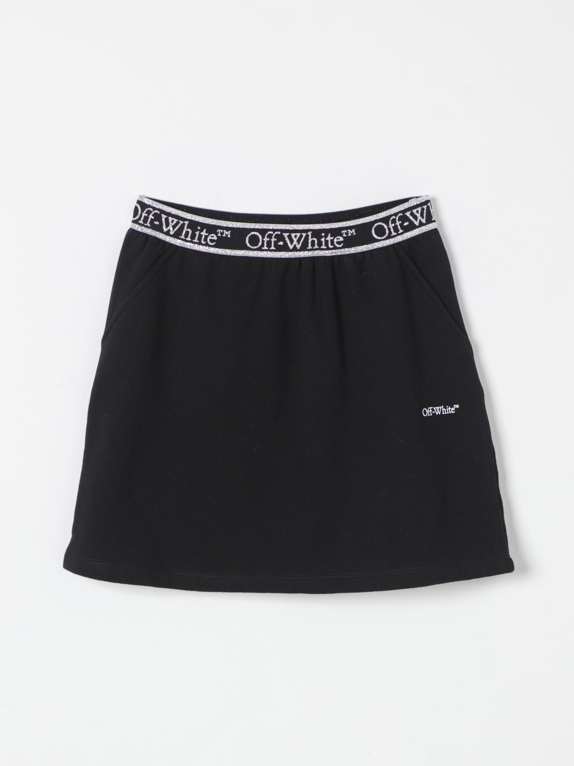 Shop Off-white Skirt  Kids Kids Color Black In Schwarz