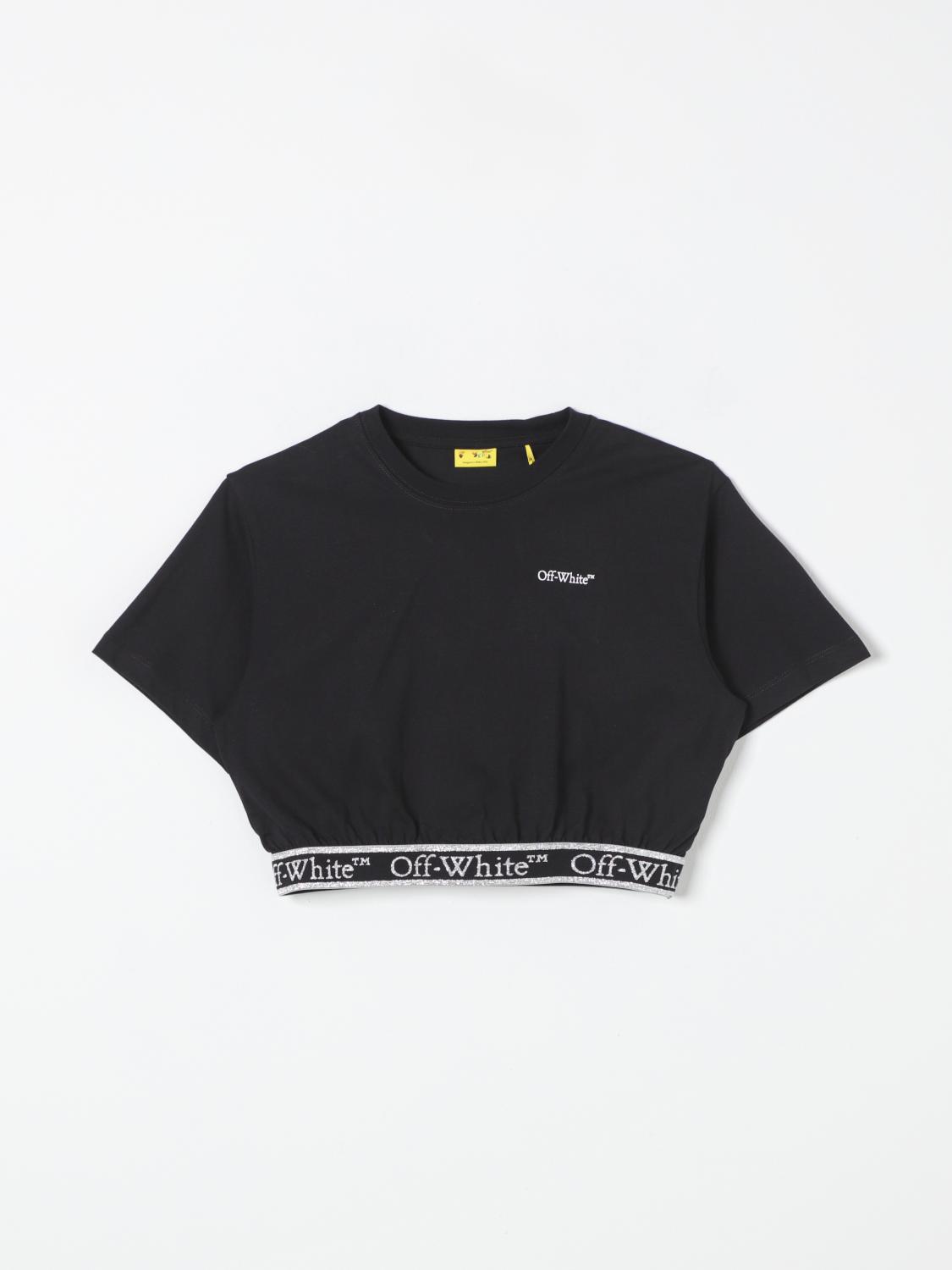 Shop Off-white T-shirt  Kids Kids Color Black In Schwarz