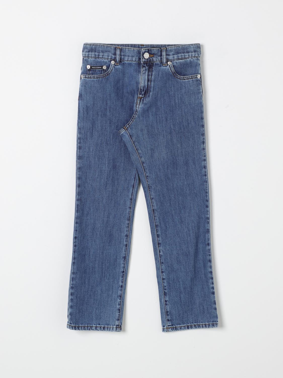 DOLCE & GABBANA JEANS DOLCE & GABBANA KIDS COLOR BLUE F88562009