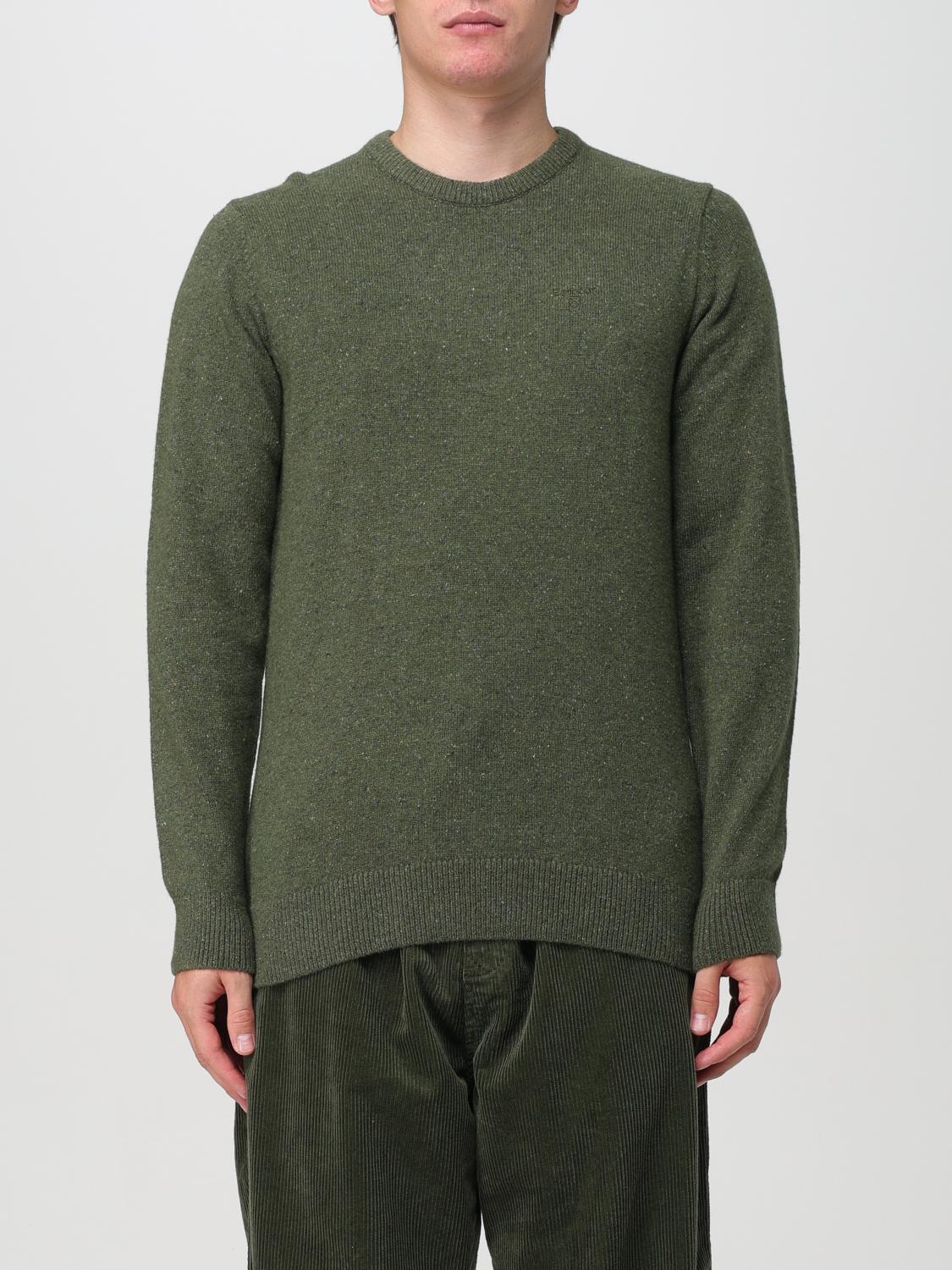 Sweater BARBOUR Men color Green Sweater BARBOUR Men color Green