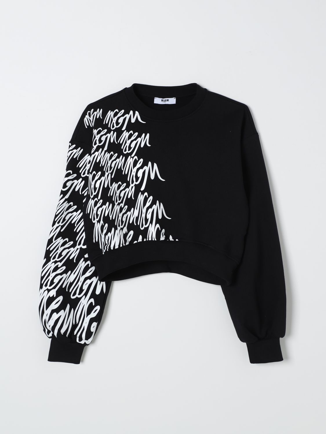 Shop Msgm Sweater  Kids Kids Color Black In Schwarz