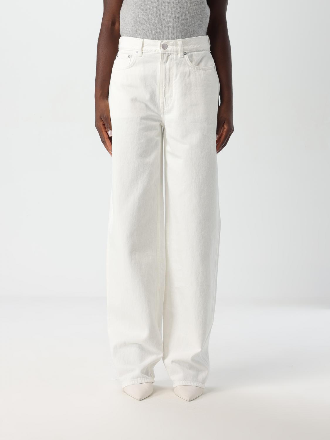 Lou Lou Studio Jeans  Woman Color White In Weiss