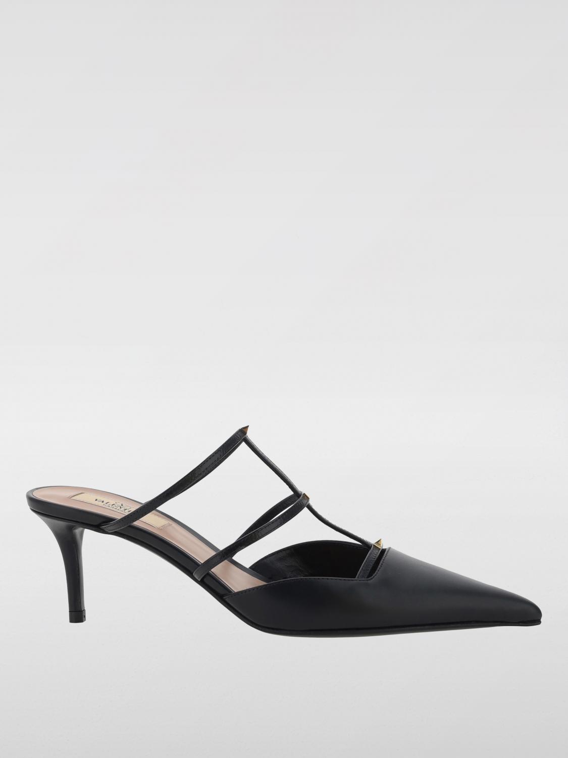 Shop Valentino High Heel Shoes  Garavani Woman Color Black In Schwarz