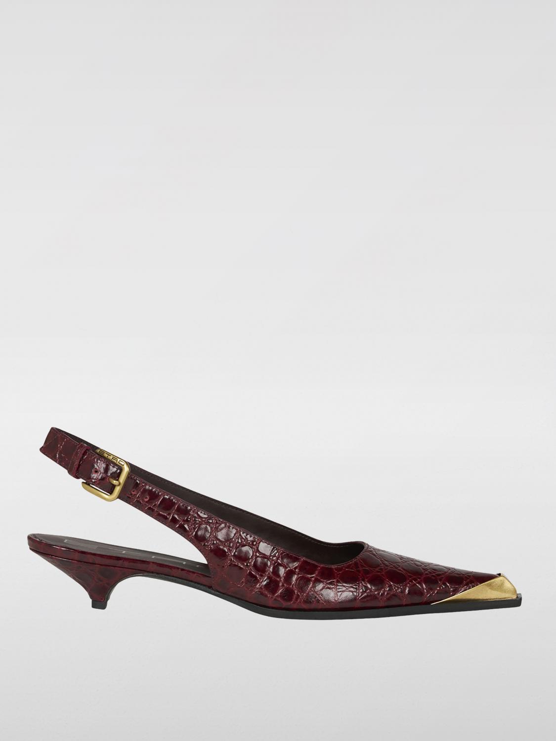 Shop Etro High Heel Shoes  Woman Color Red In Rot