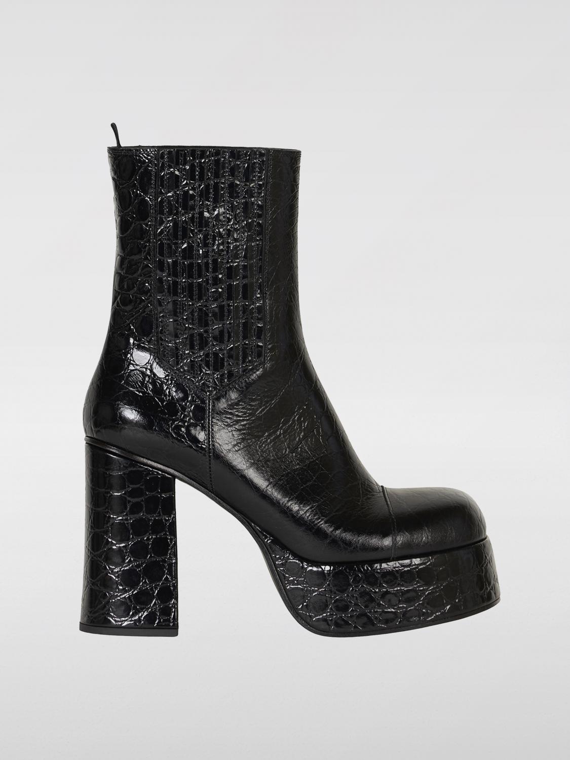 Flat Ankle Boots ETRO Woman color Black