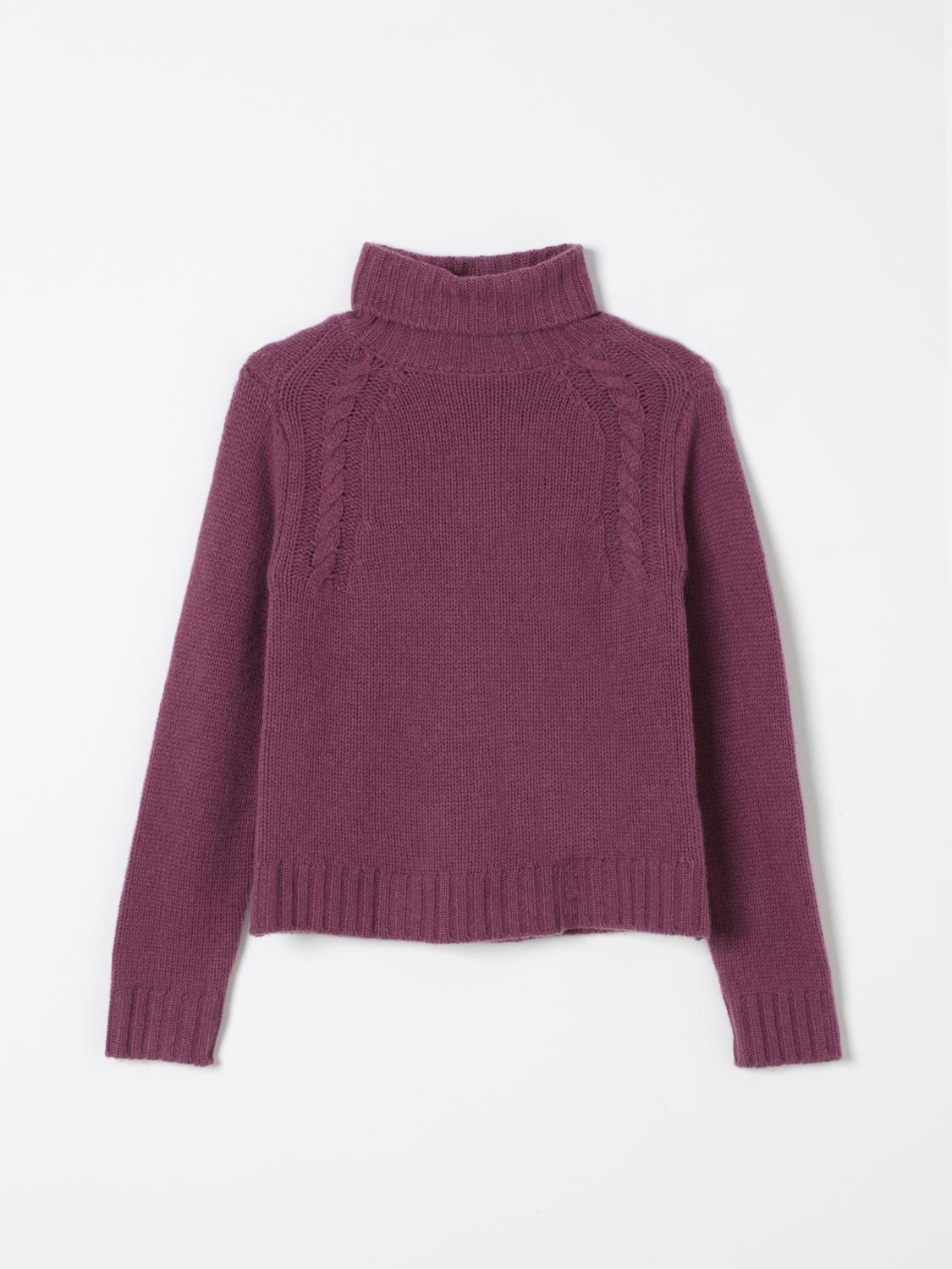 Shop Bonpoint Sweater  Kids Color Violet In Violett