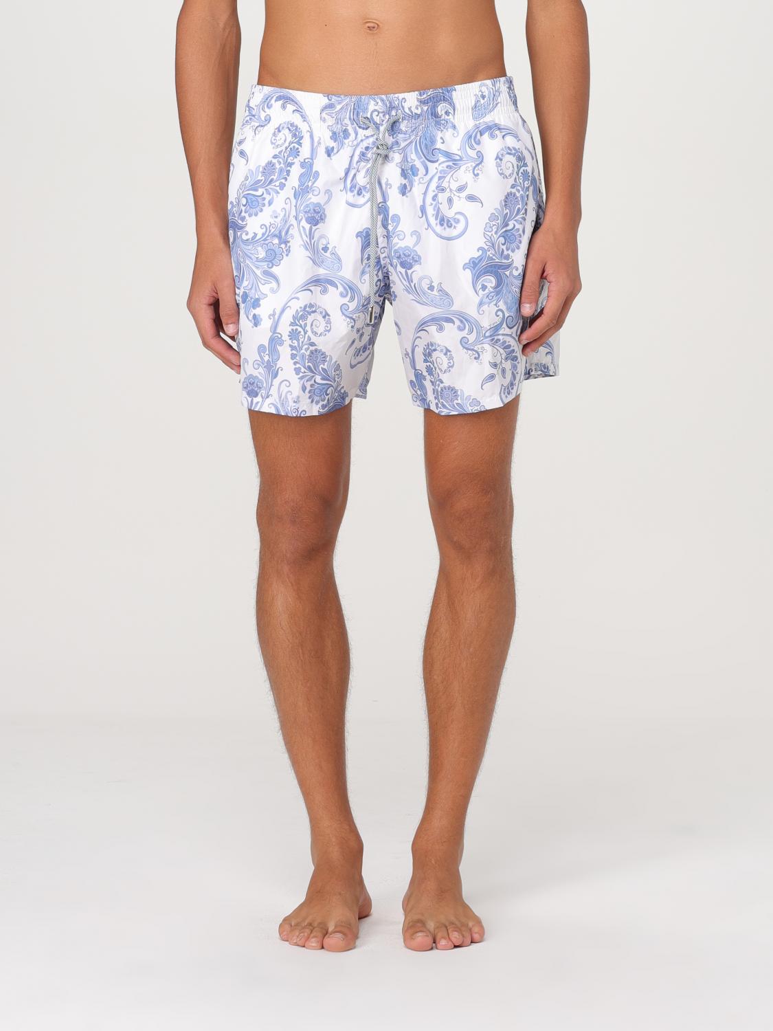 Etro Swimsuit  Men Color Blue In Blau