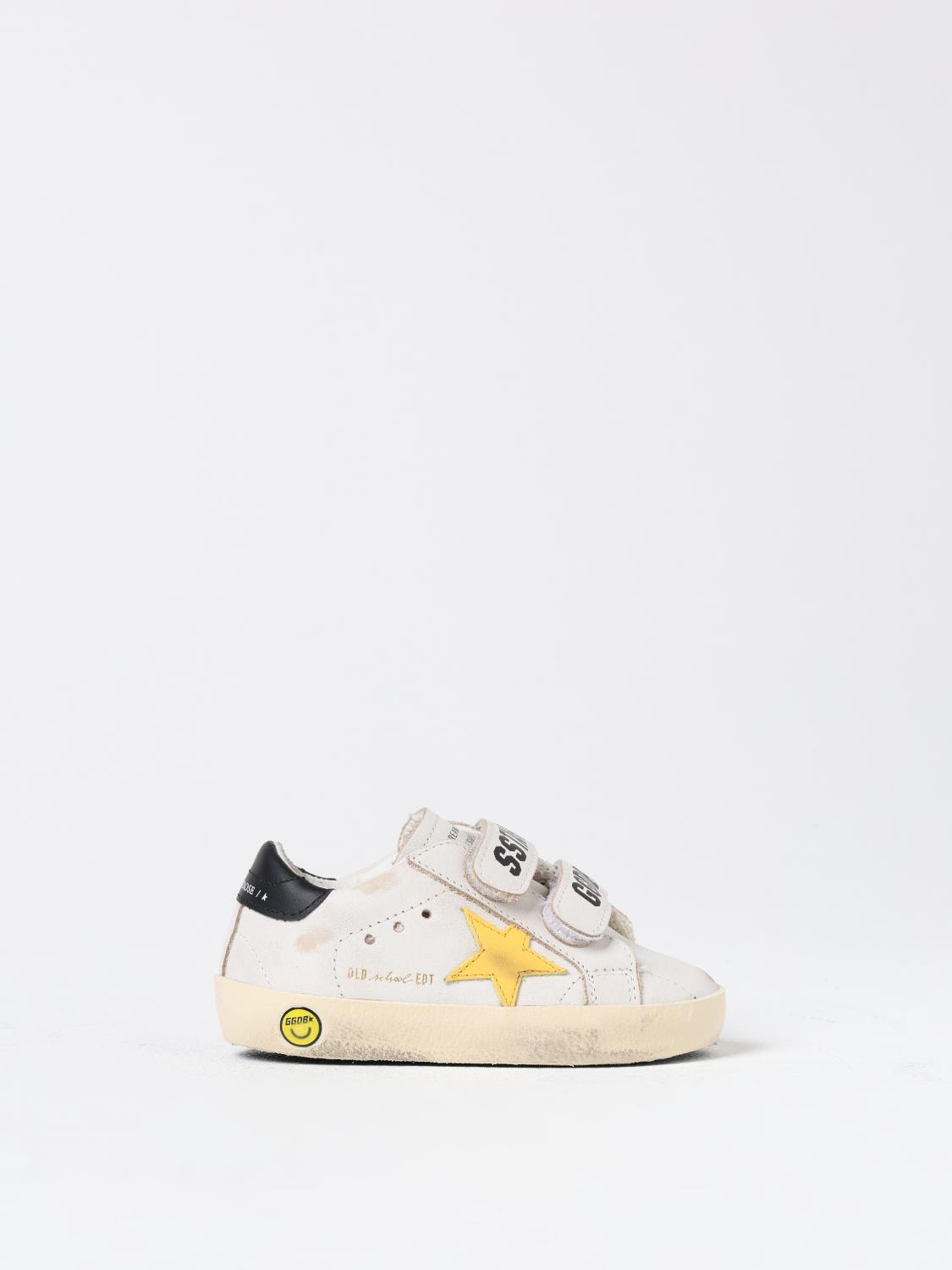 Shop Golden Goose Sneakers  Kids Color White In Weiss