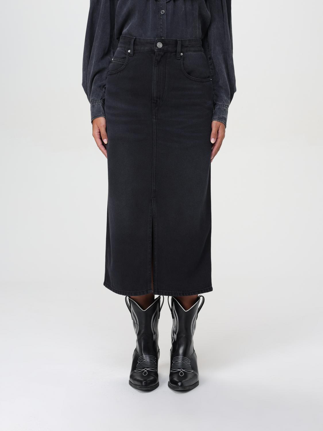 Isabel Marant Étoile Skirt Isabel Marant Etoile Woman Color Black In Schwarz