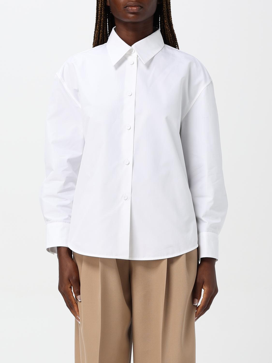 Jil Sander Shirt Woman Color White In Weiss