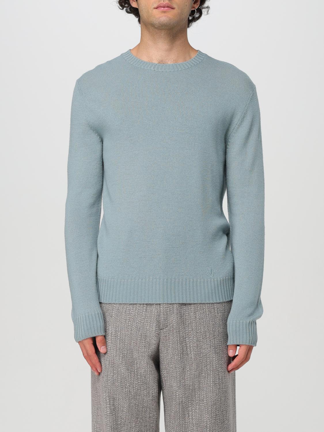 Shop Jil Sander Sweater  Men Color Sky Blue In Hellblau