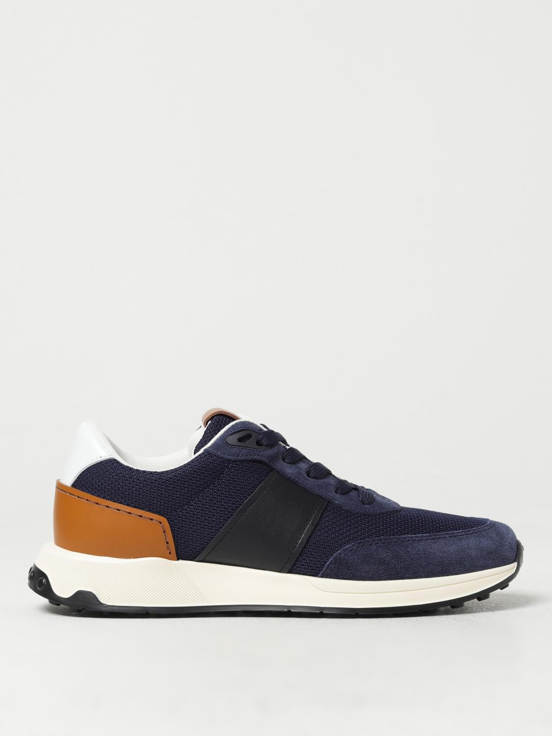 Shop Tod's Sneakers  Men Color Blue In Blau