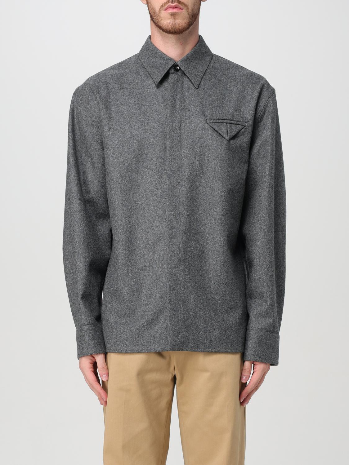 Shirt BOTTEGA VENETA Men color Grey Shirt BOTTEGA VENETA Men color Grey