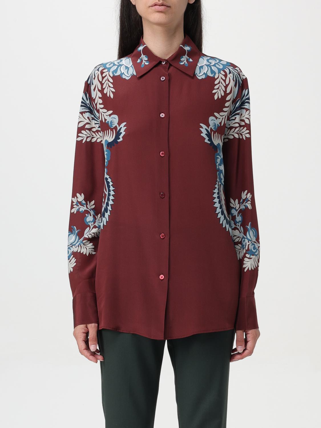 Shop Etro Shirt  Woman Color Burnt