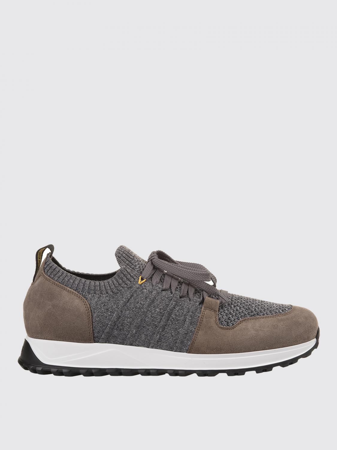 Shop Doucal's Sneakers  Men Color Brown In Braun