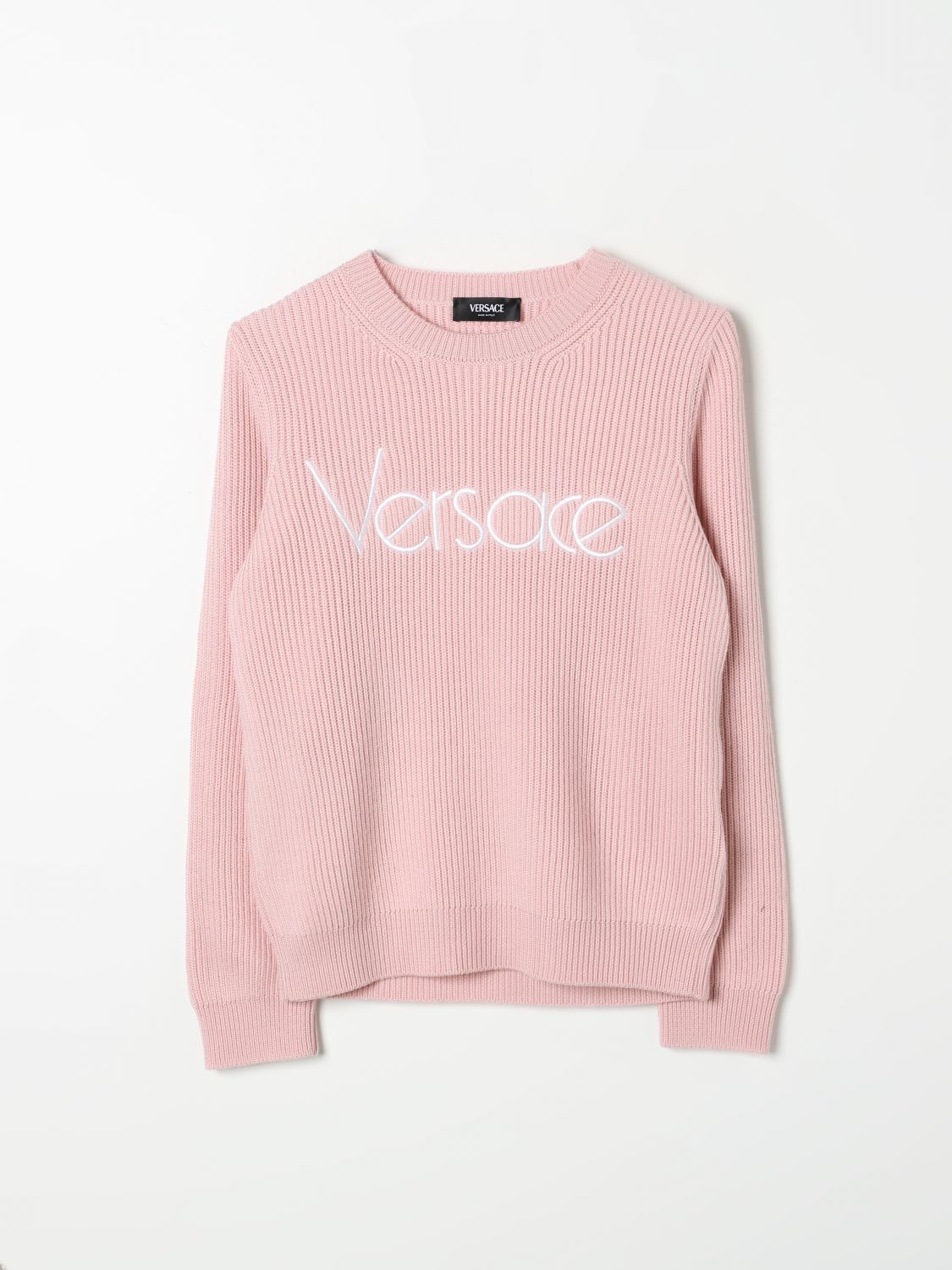 Shop Versace Sweater  Kids Color Pink