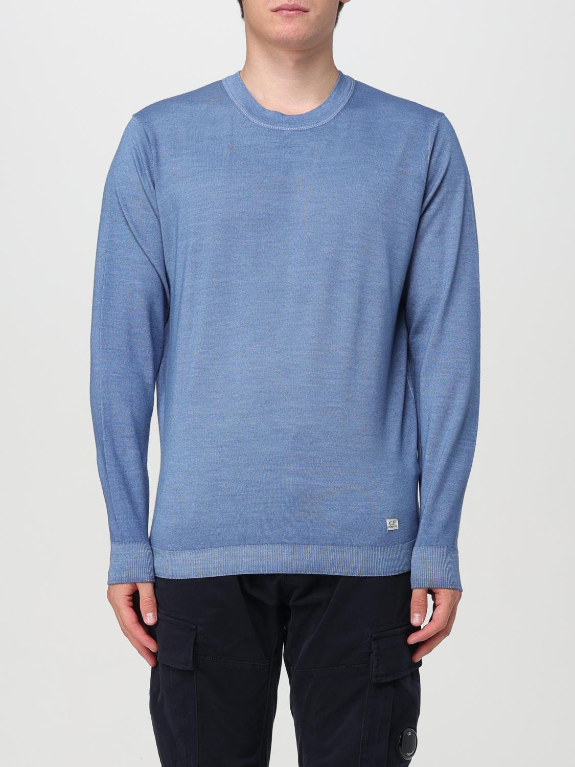 Shop C.p. Company Sweater  Men Color Grey In Grau