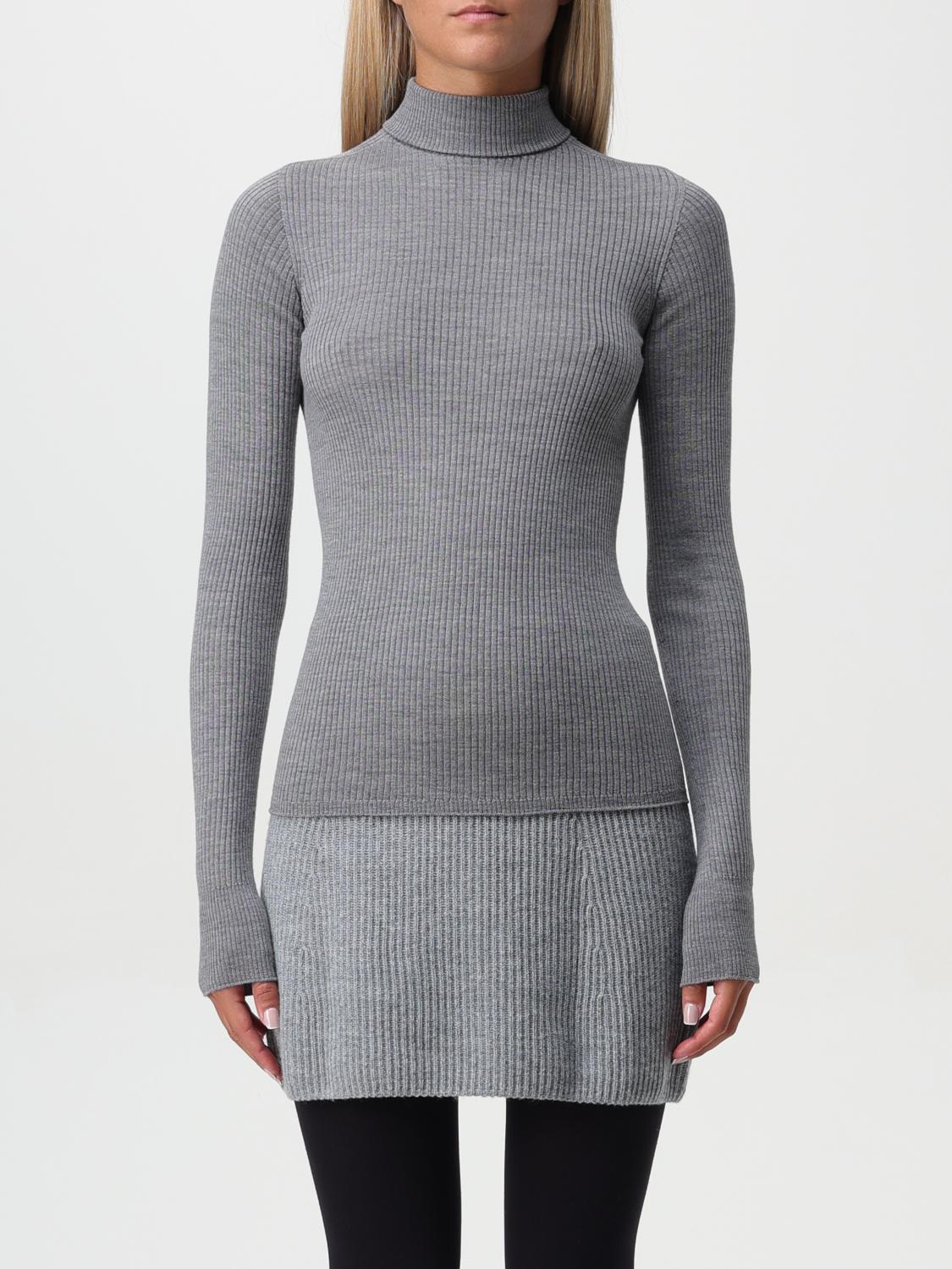 Shop Sportmax Sweater  Woman Color Grey