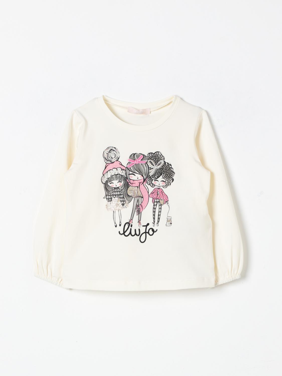 Shop Liu •jo T-shirt Liu Jo Kids Color White In Weiss