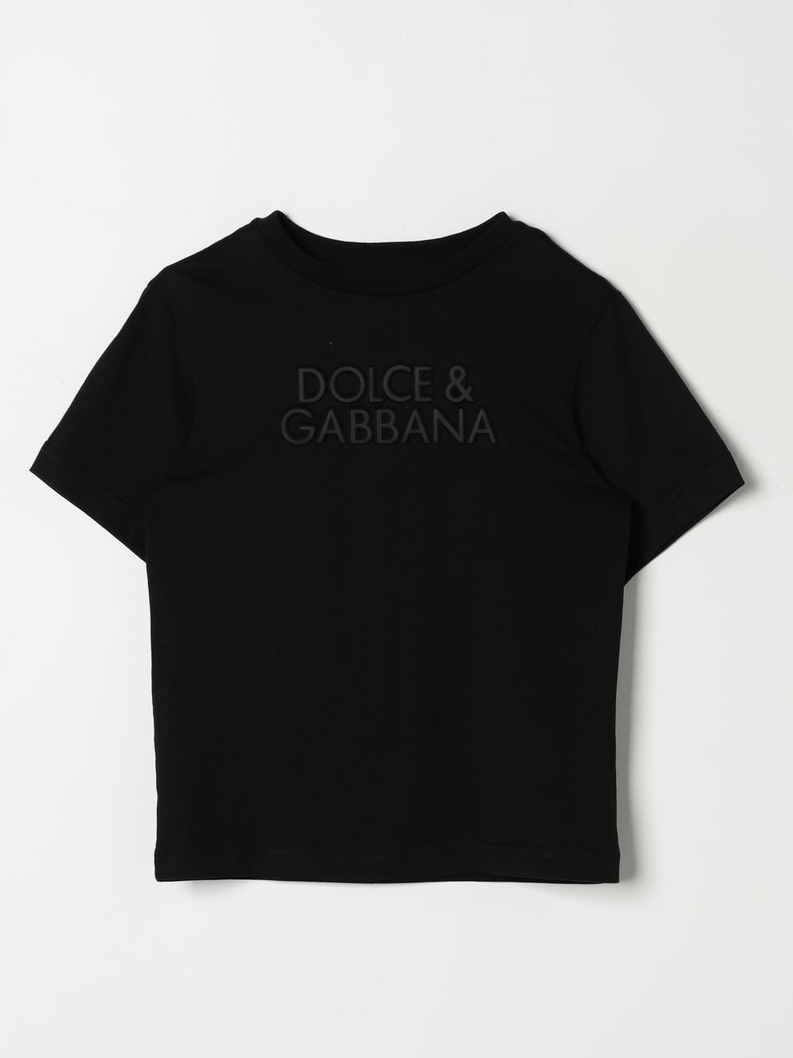 Shop Dolce & Gabbana T-shirt  Kids Color Black