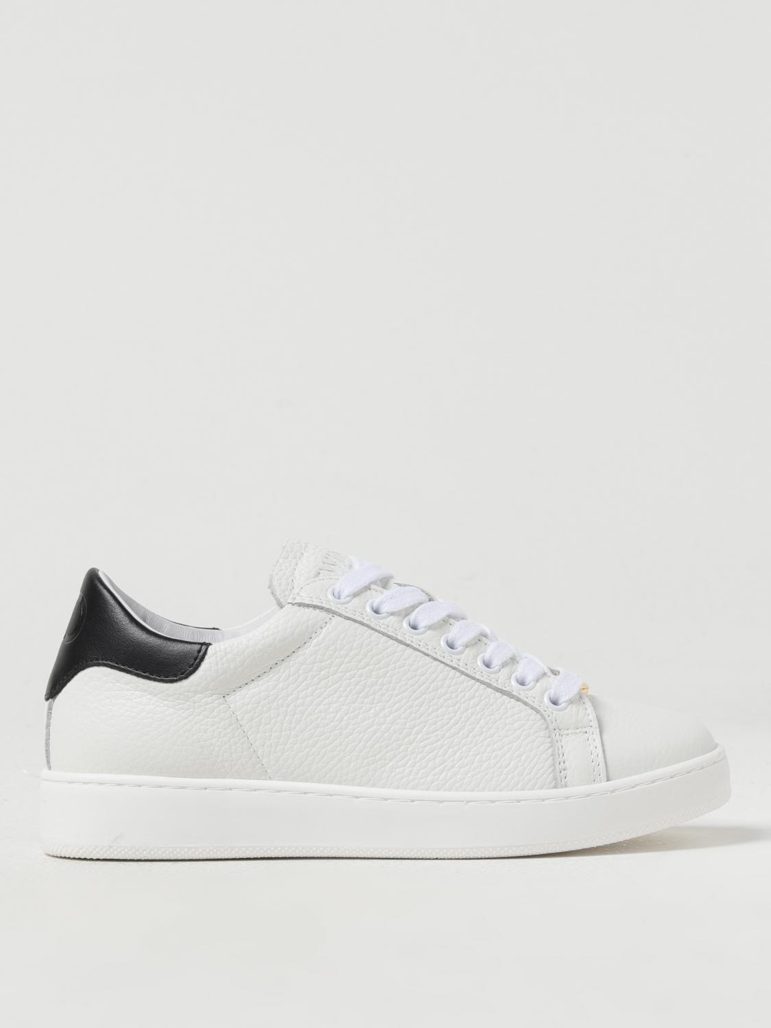 Shop Twinset Sneakers  Woman Color White In Weiss