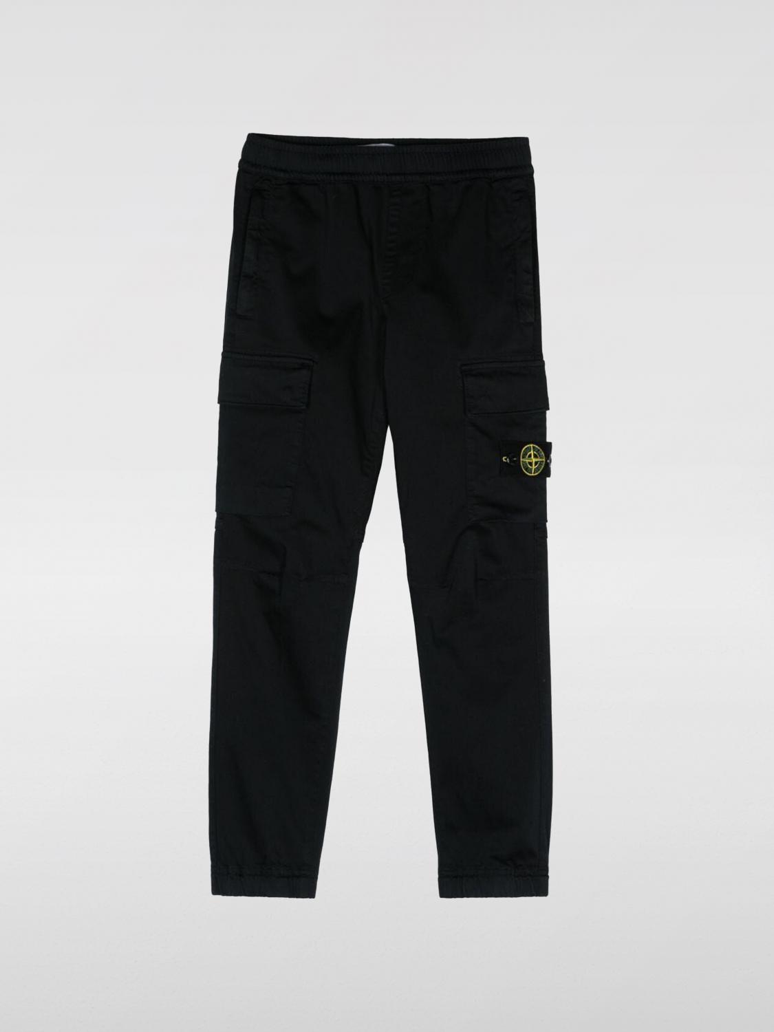 Stone Island Pants  Junior Kids Color Navy In Navy