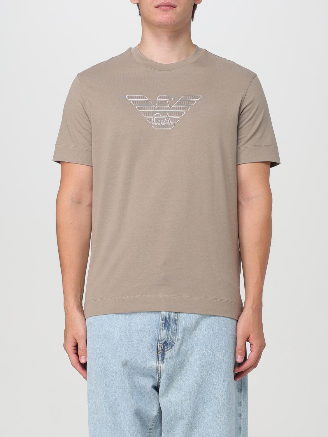 T-Shirt EMPORIO ARMANI Men color Beige