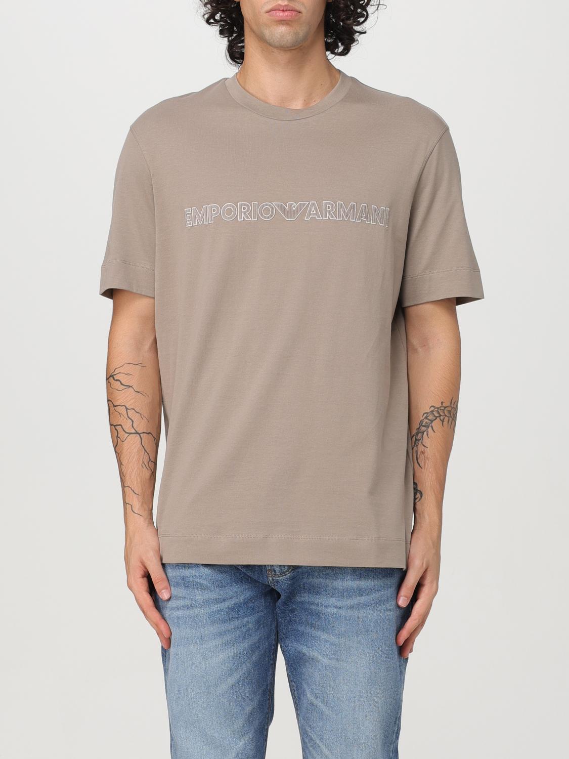 T-Shirt EMPORIO ARMANI Men color Smoke Grey T-Shirt EMPORIO ARMANI Men color Smoke Grey