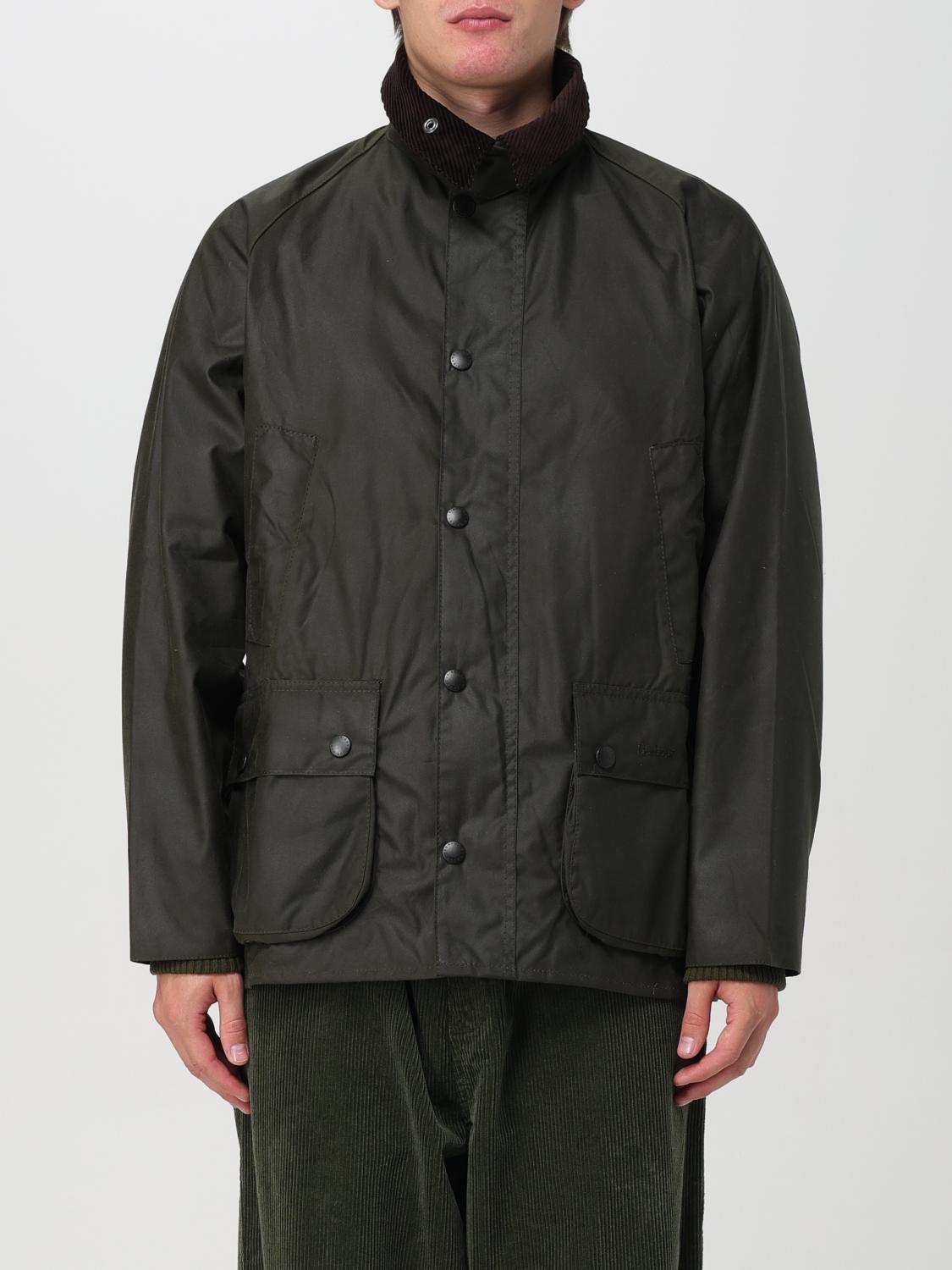 Barbour Jacket  Men Color Olive In Olive
