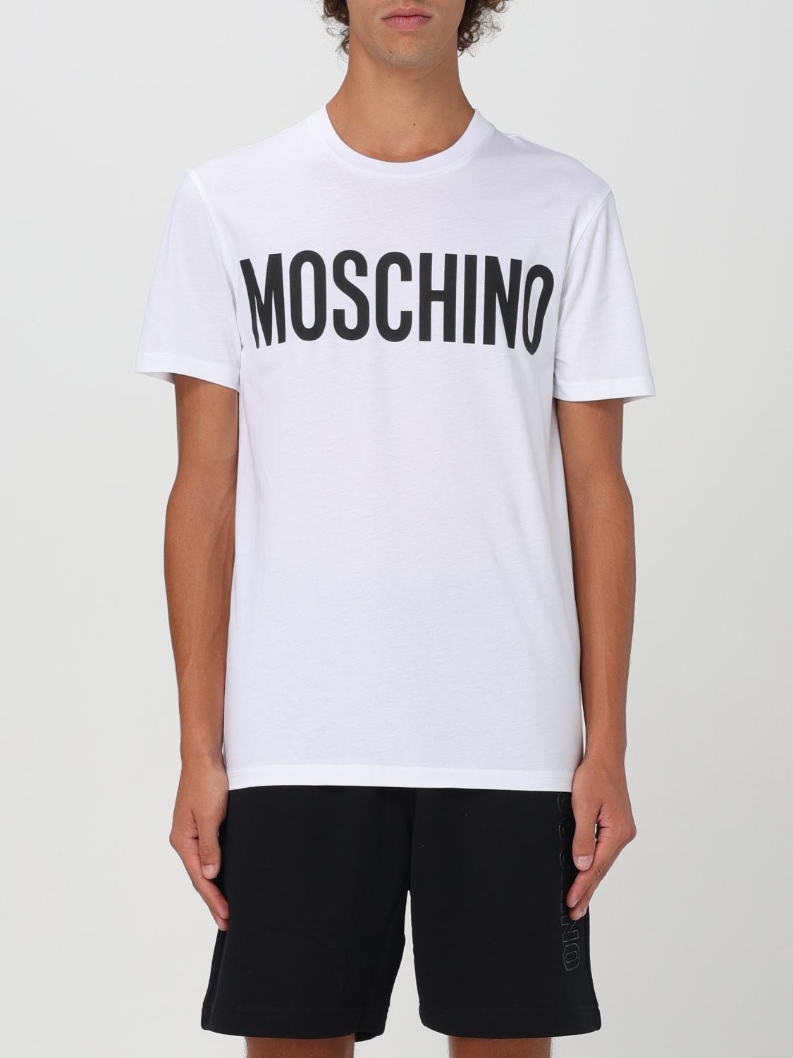 Shop Moschino Couture T-shirt  Men Color White In Weiss