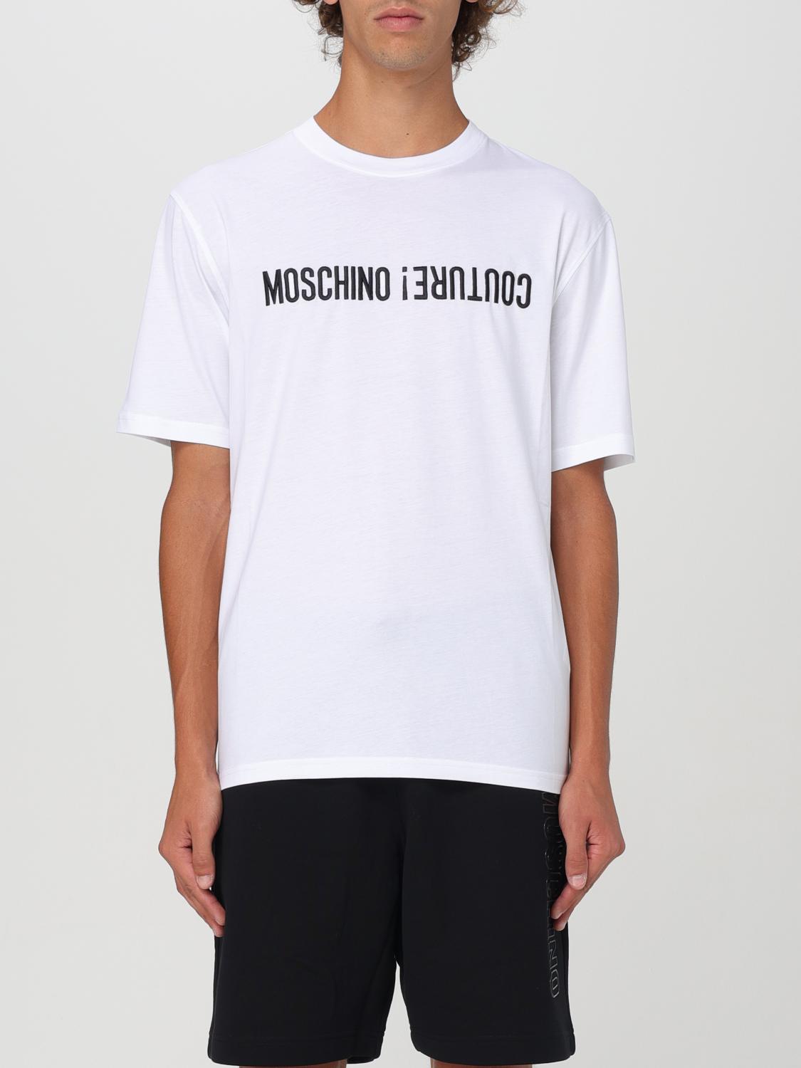 Shop Moschino Couture T-shirt  Men Color White In Weiss