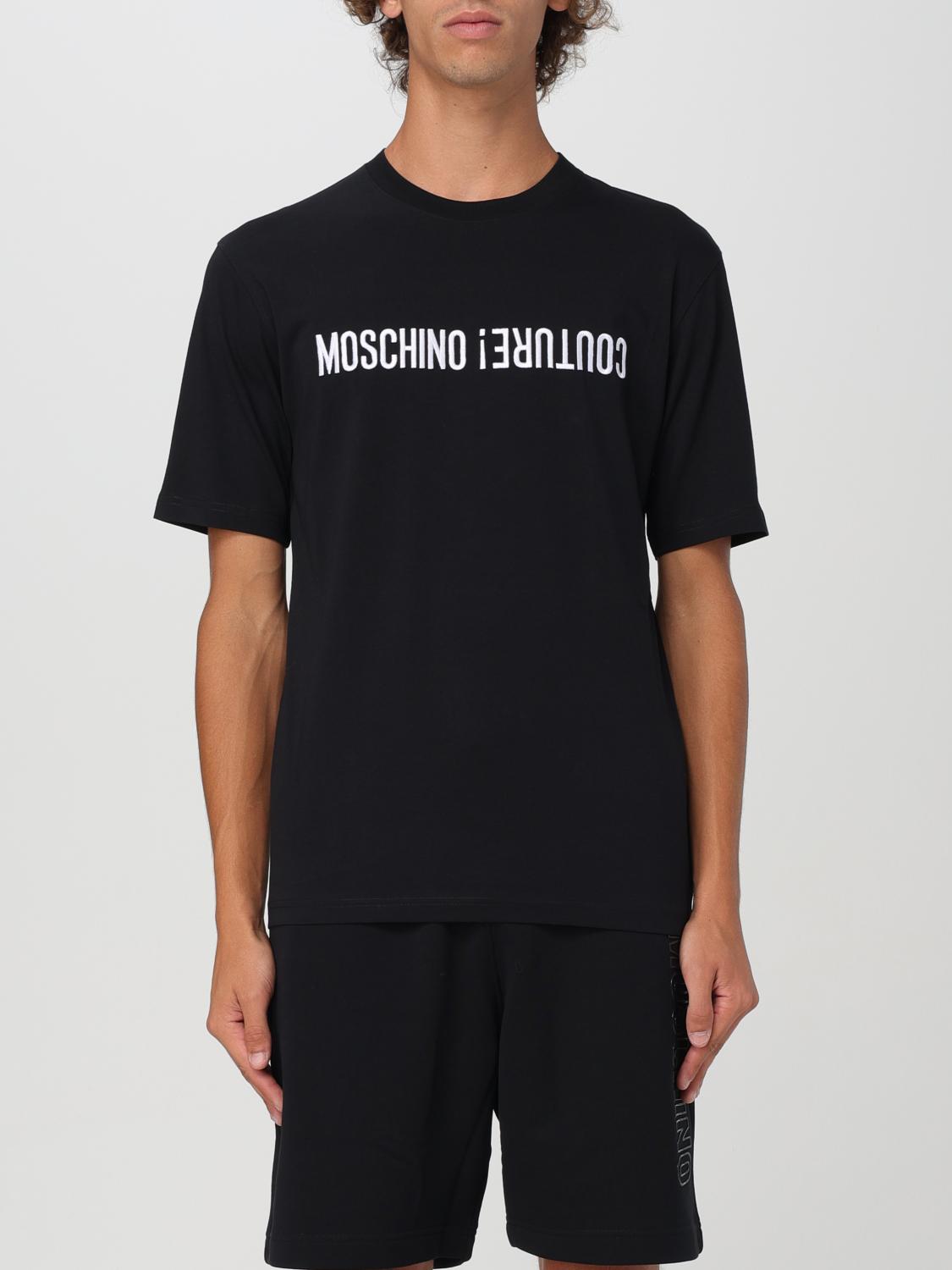 Shop Moschino Couture T-shirt  Men Color Black In Schwarz