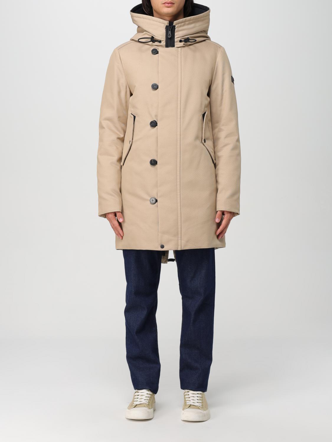 Peuterey Down Parka Ki 03 Beige In Beige