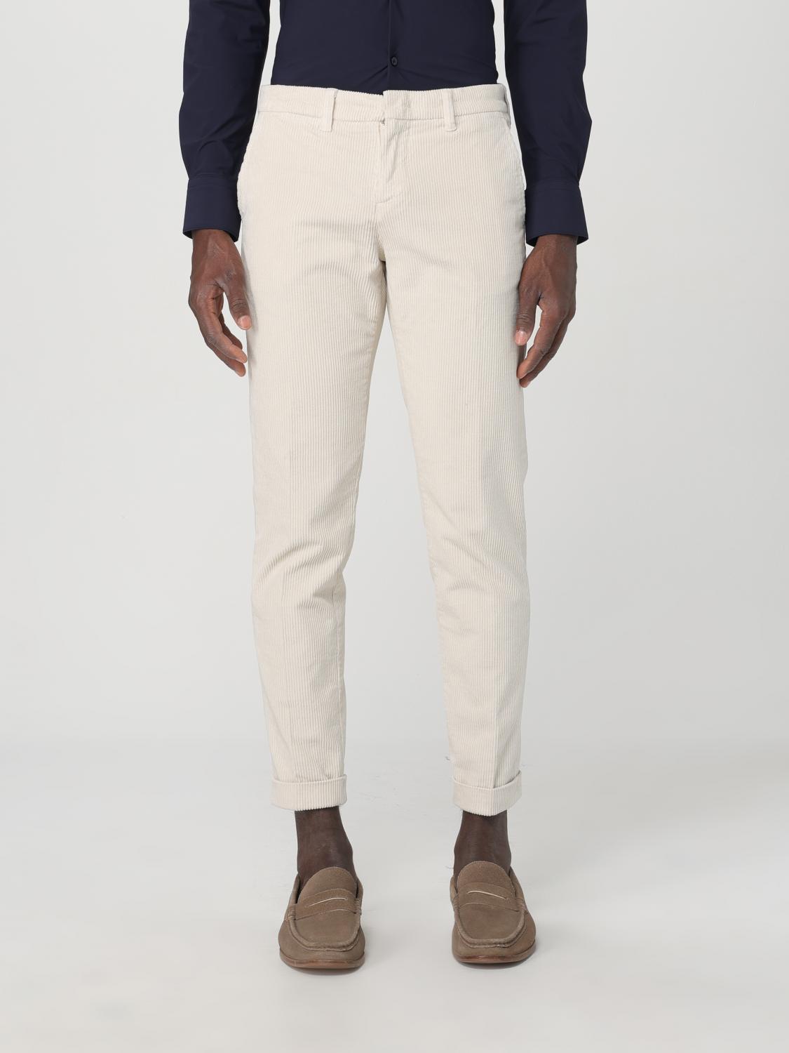 Shop Fay Pants  Men Color Ivory