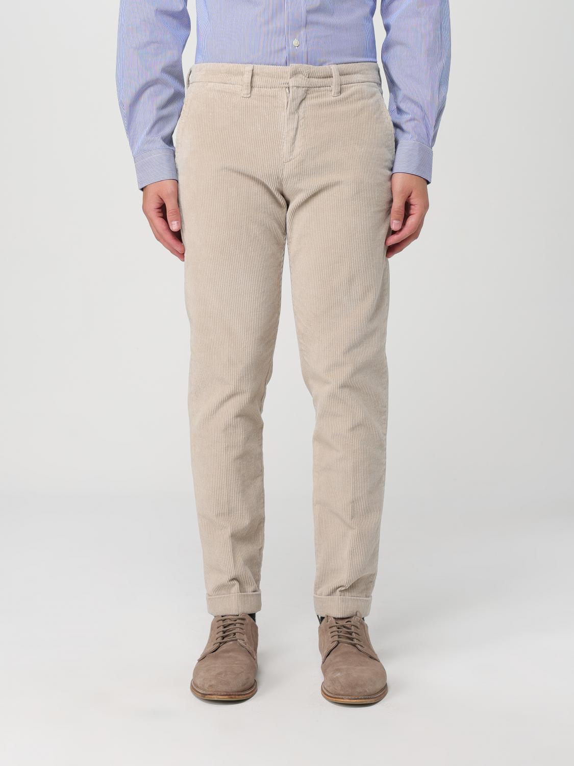 Shop Fay Pants  Men Color Cream