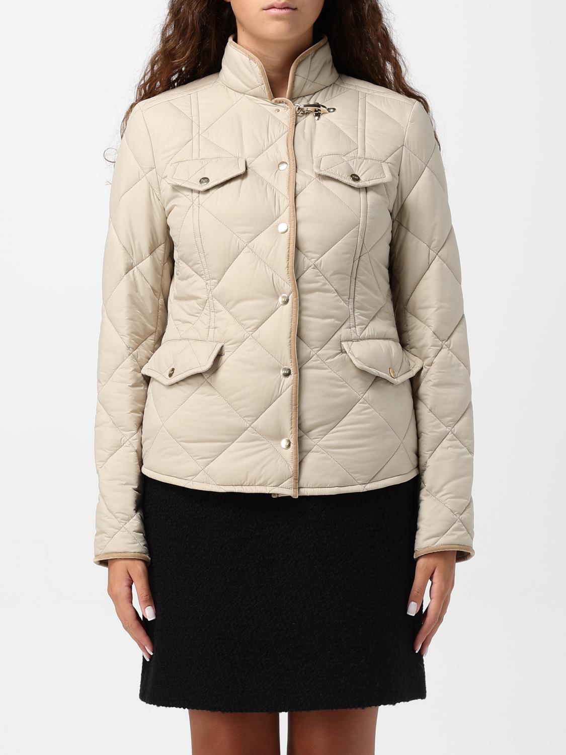 Shop Fay Jacket  Woman Color Beige