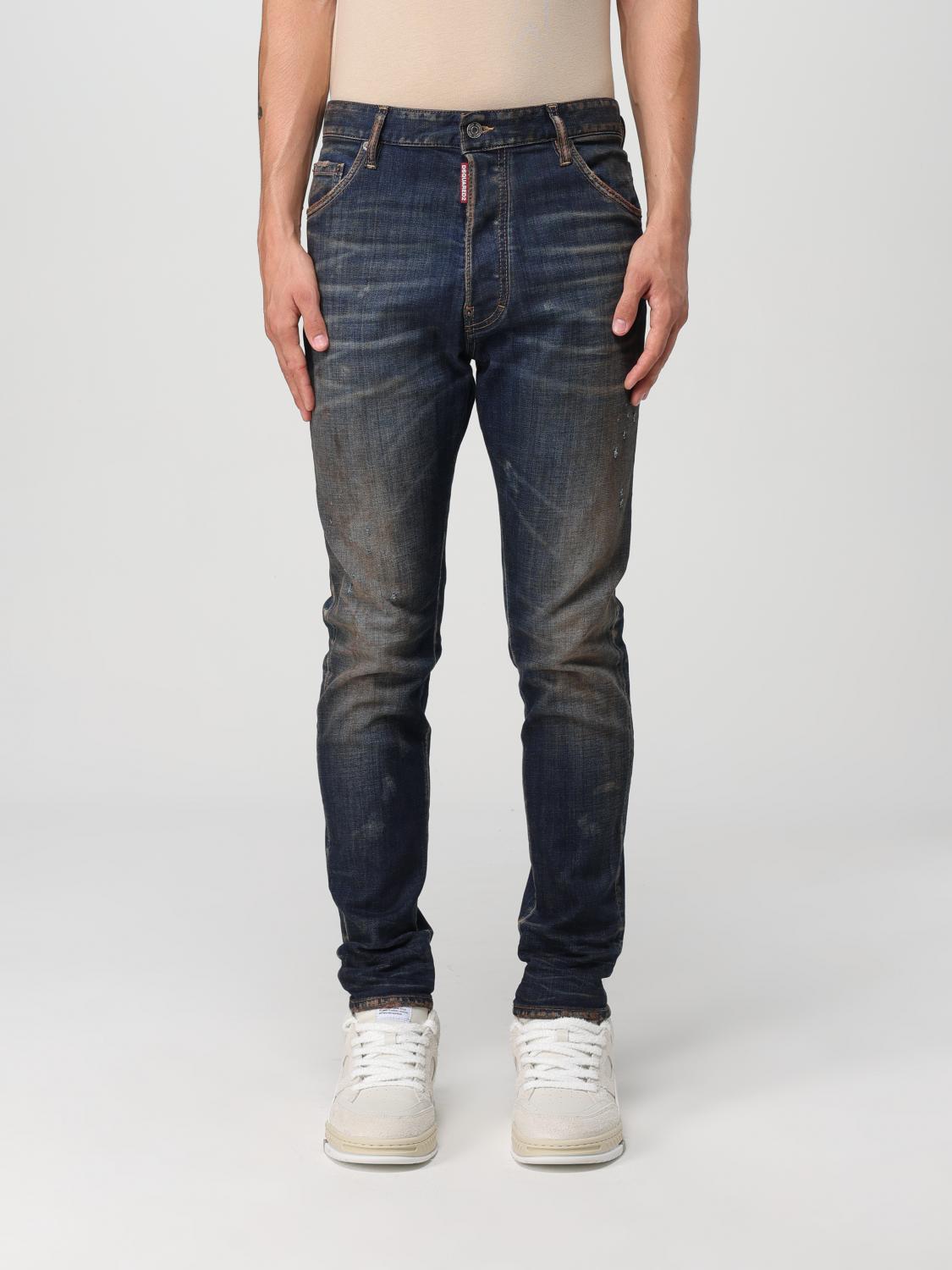 Shop Dsquared2 Jeans  Men Color Blue In Blau