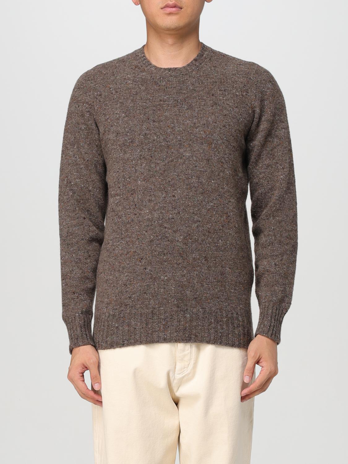 Shop Drumohr Sweater  Men Color Brown In Braun