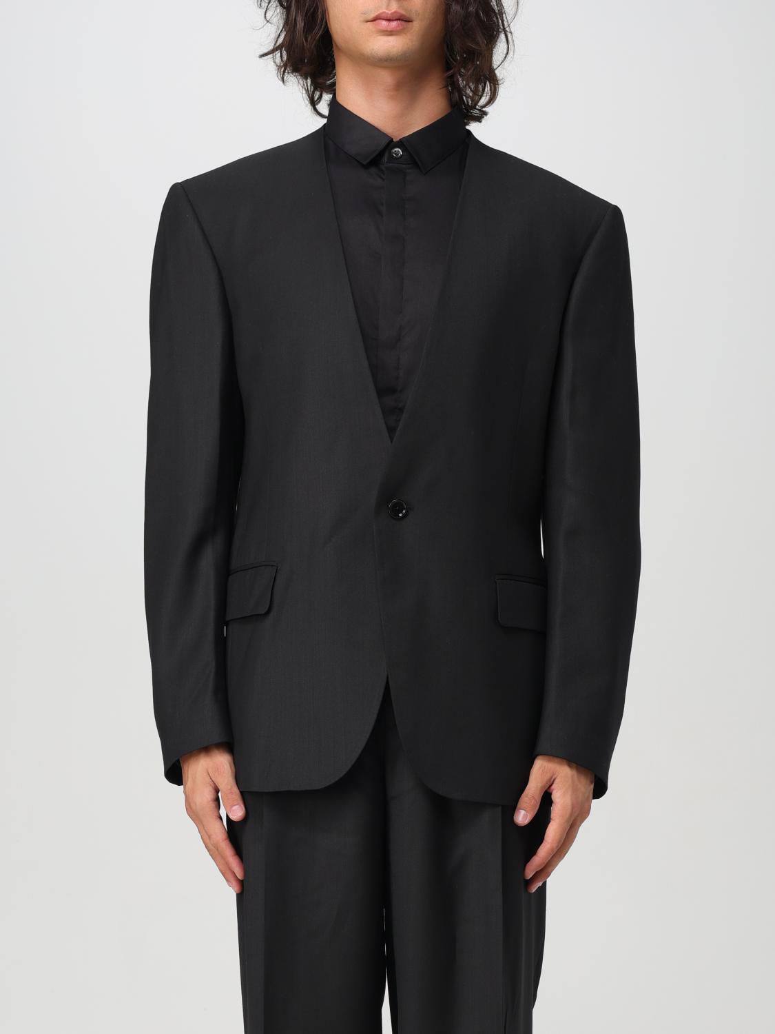 Shop Lardini Blazer  Men Color Black In Schwarz