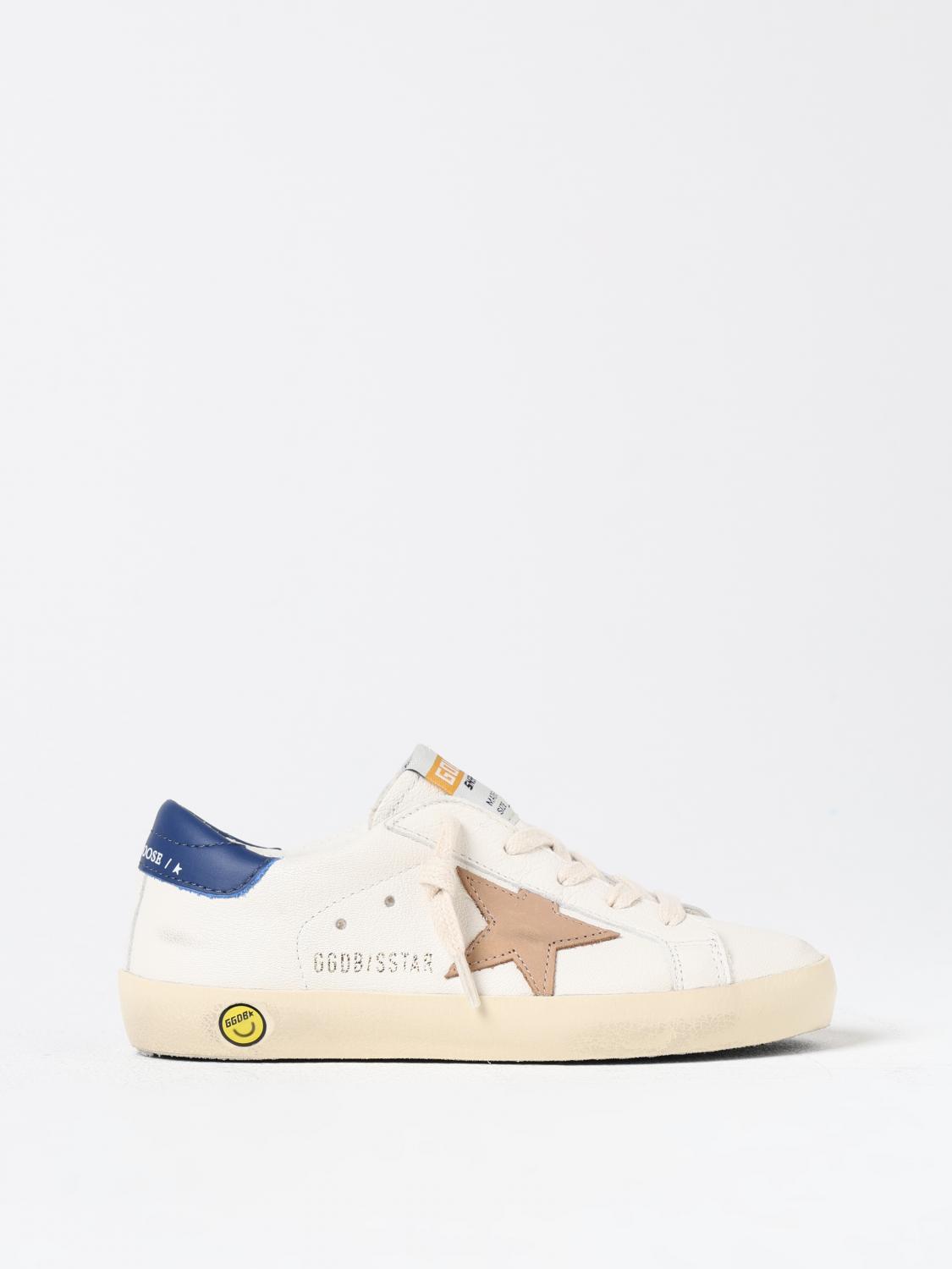 Golden Goose Super Star Nappa Upper And List Nabuk Star Leather Heel In Bunt