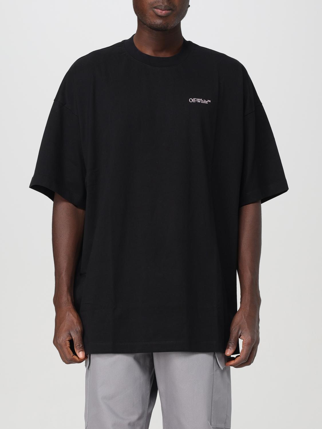 Shop Off-white T-shirt  Men Color Black In Schwarz