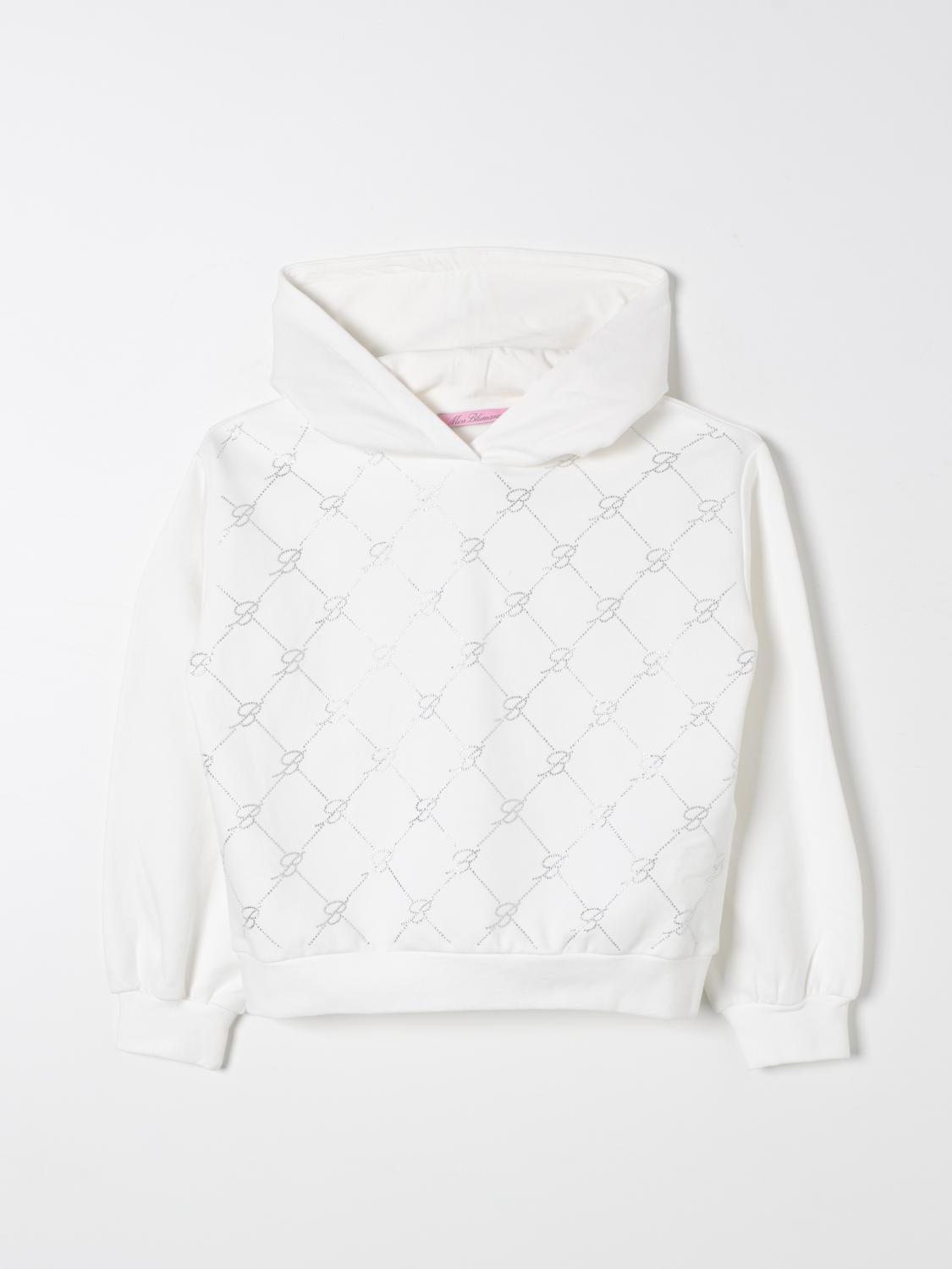 Miss Blumarine Sweater Kids Color White In Weiss