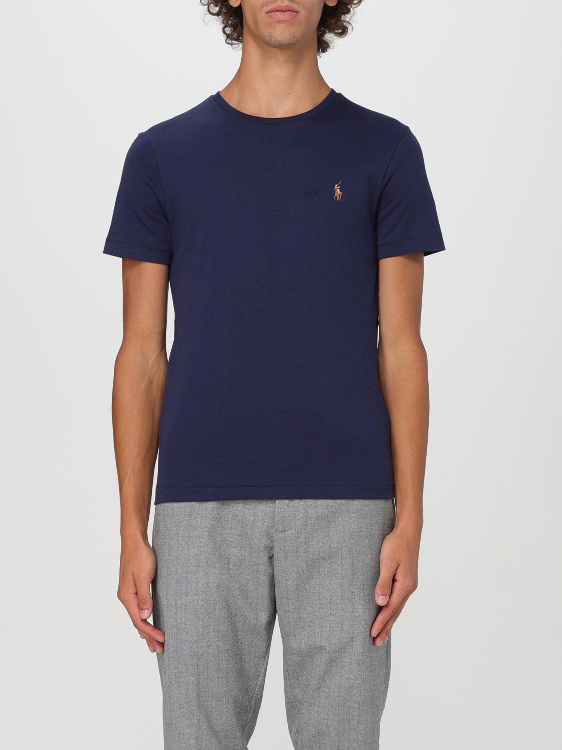 Polo Ralph Lauren T-shirt Men Color Blue In Blau