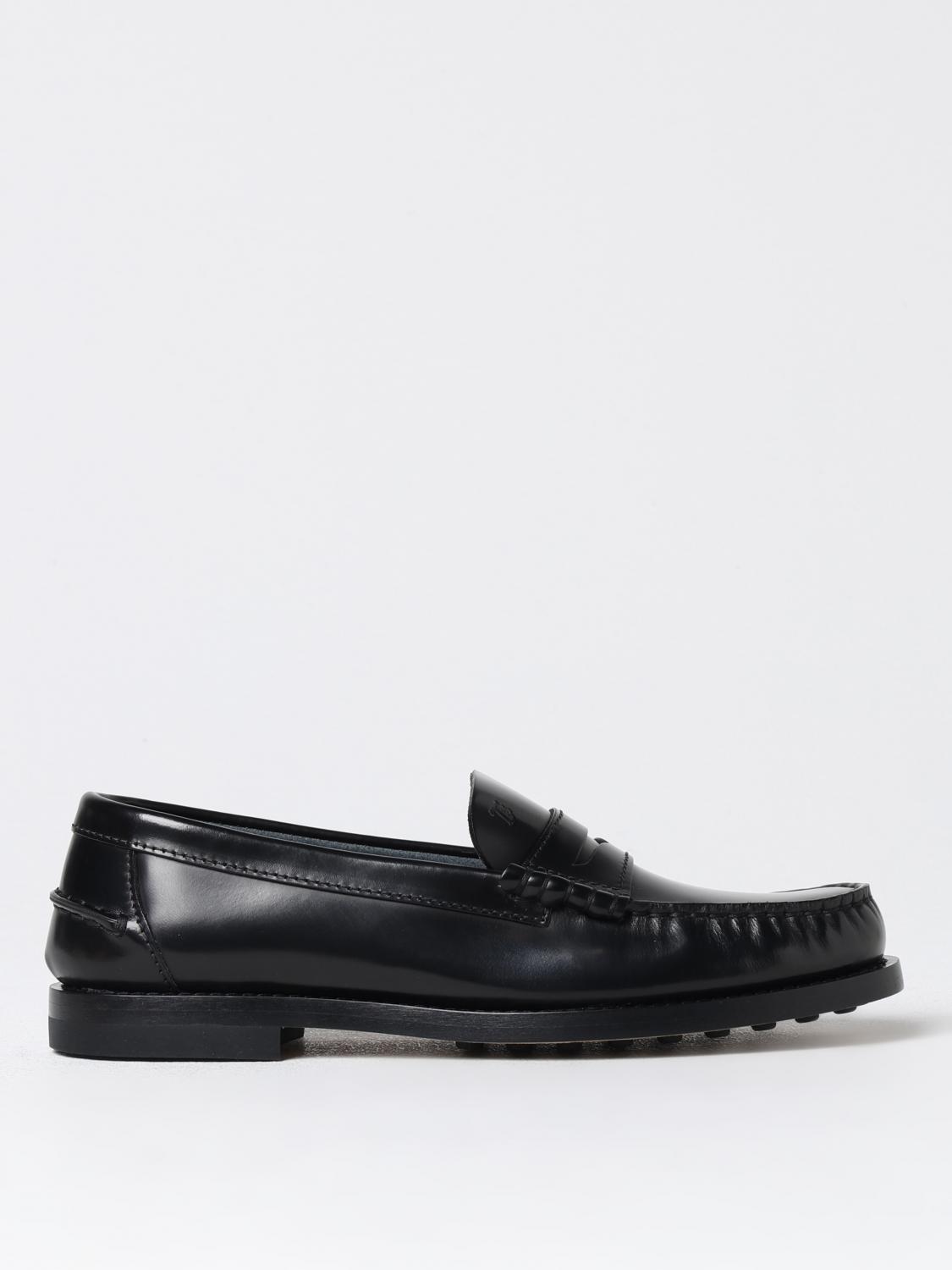 Shop Tod's Loafers  Woman Color Black In Schwarz